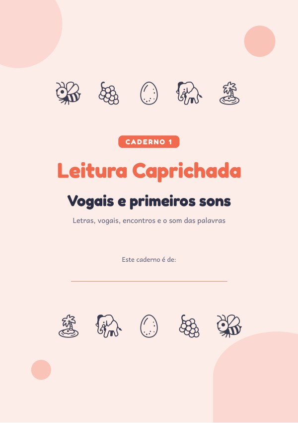Capa do Caderno 1