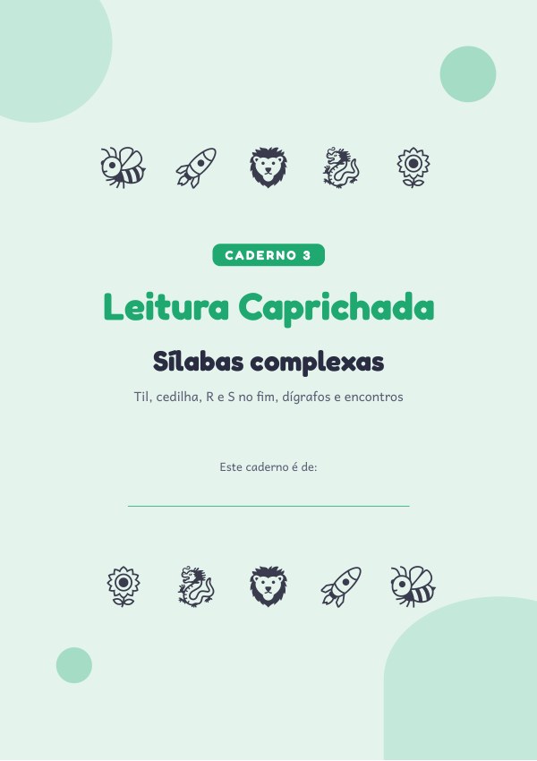 Capa do Caderno 3