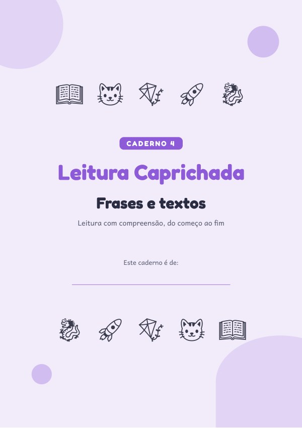 Capa do Caderno 4